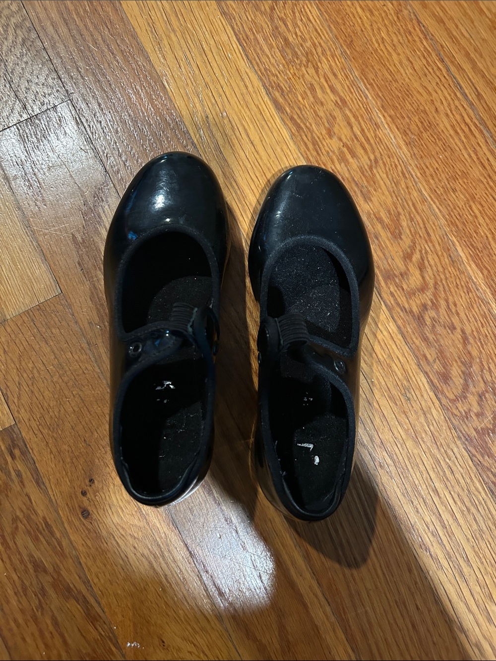 Bloch Black Patent Mary Jane Ballet Shoes for Kids